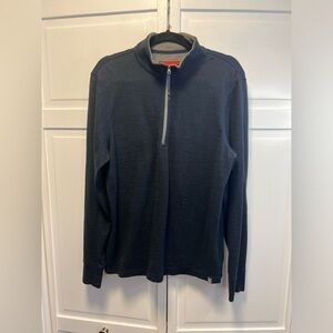 The North Face Men’s 1/4 Zip Pullover Sweater Size Medium Color Blue